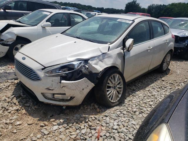 1FADP3N28HL310132 - 2017 FORD FOCUS TITANIUM WHITE photo 1