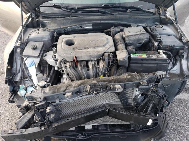 5XXGT4L37JG263802 - 2018 KIA OPTIMA LX ნაცრისფერი ფოტო 11