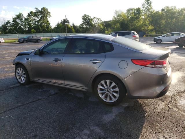 5XXGT4L37JG263802 - 2018 KIA OPTIMA LX ნაცრისფერი ფოტო 2