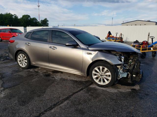 5XXGT4L37JG263802 - 2018 KIA OPTIMA LX ნაცრისფერი ფოტო 4