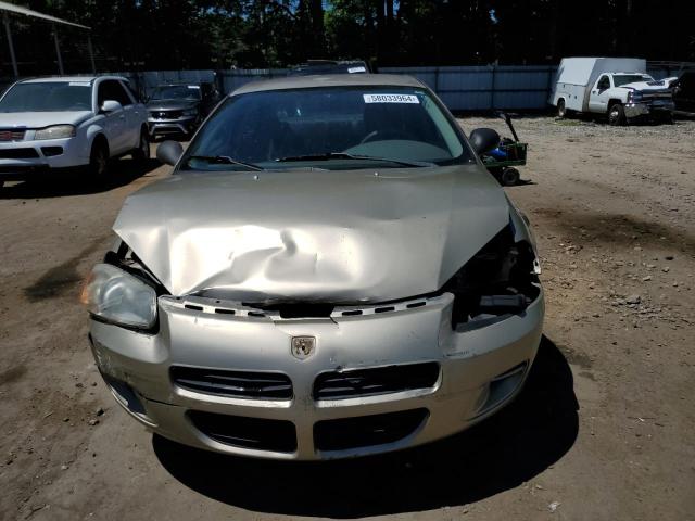 1B3EL46X73N510489 - 2003 DODGE STRATUS SE GOLD photo 5