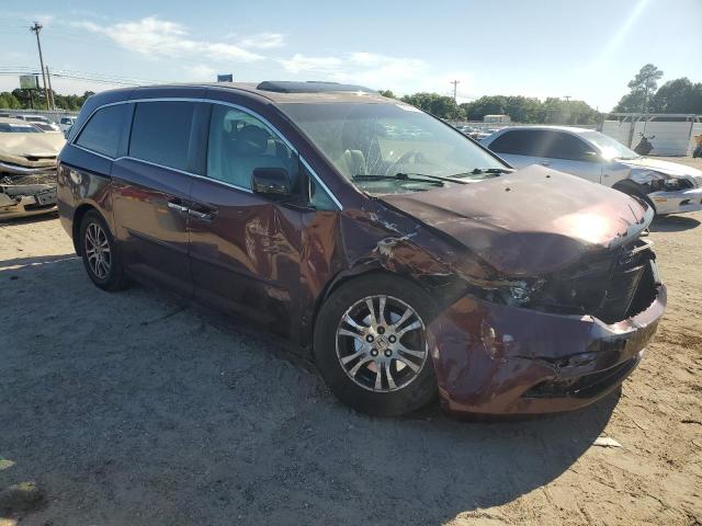 5FNRL5H63CB056833 - 2012 HONDA ODYSSEY EXL BURGUNDY photo 4