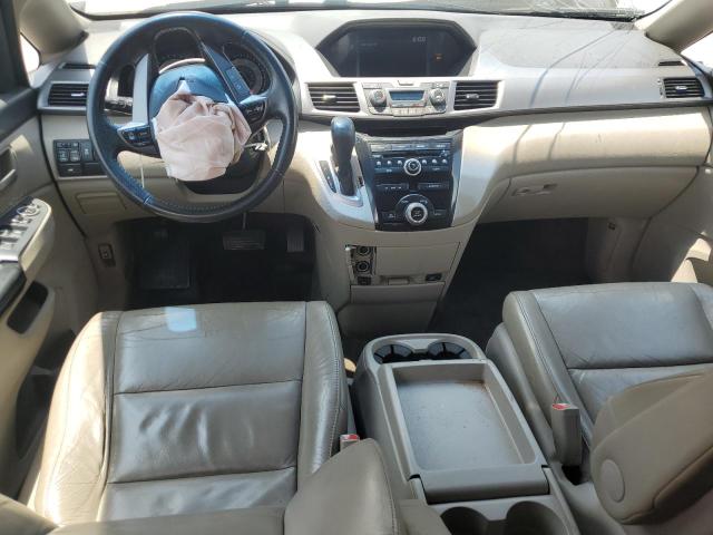 5FNRL5H63CB056833 - 2012 HONDA ODYSSEY EXL BURGUNDY photo 8