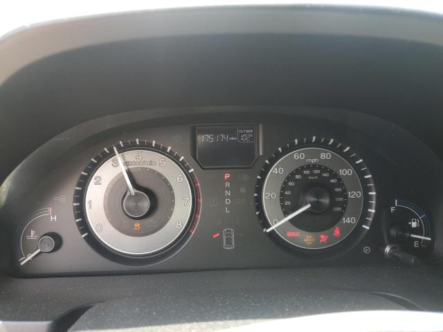 5FNRL5H63CB056833 - 2012 HONDA ODYSSEY EXL BURGUNDY photo 9