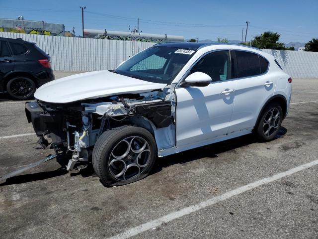 ZASPAKBN7K7C29549 - 2019 ALFA ROMEO STELVIO TI WHITE photo 1