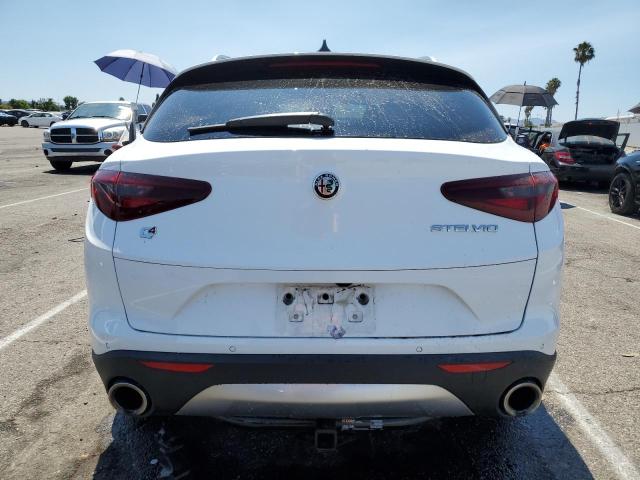 ZASPAKBN7K7C29549 - 2019 ALFA ROMEO STELVIO TI WHITE photo 6
