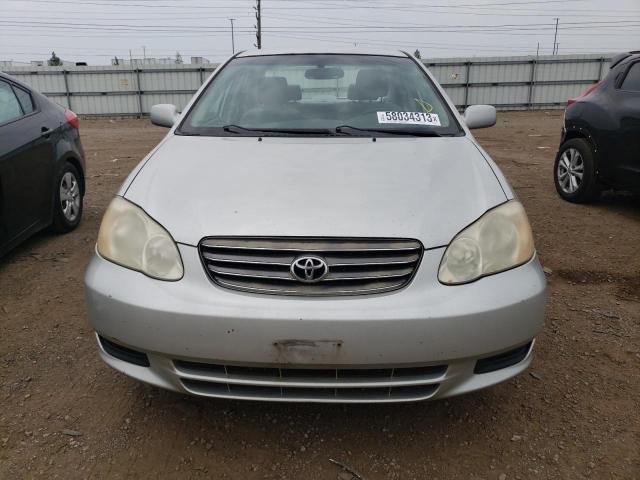 JTDBR32E842045979 - 2004 TOYOTA COROLLA CE BEIGE photo 5