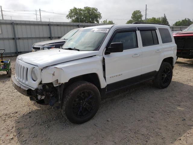 1C4NJRFB1ED501883 - 2014 JEEP PATRIOT LATITUDE WHITE photo 1