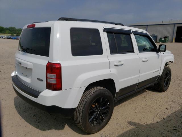 1C4NJRFB1ED501883 - 2014 JEEP PATRIOT LATITUDE WHITE photo 3