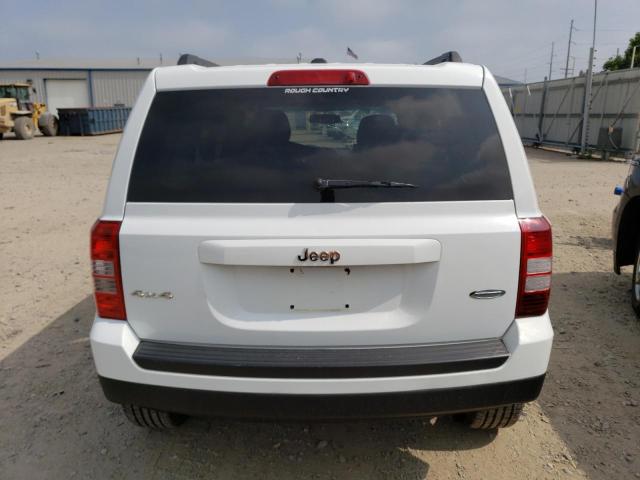 1C4NJRFB1ED501883 - 2014 JEEP PATRIOT LATITUDE WHITE photo 6