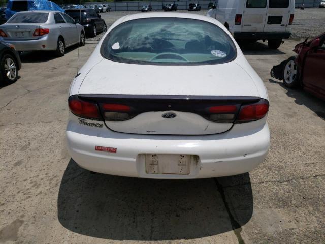 1FAFP53U7XA213488 - 1999 FORD TAURUS SE WHITE photo 6