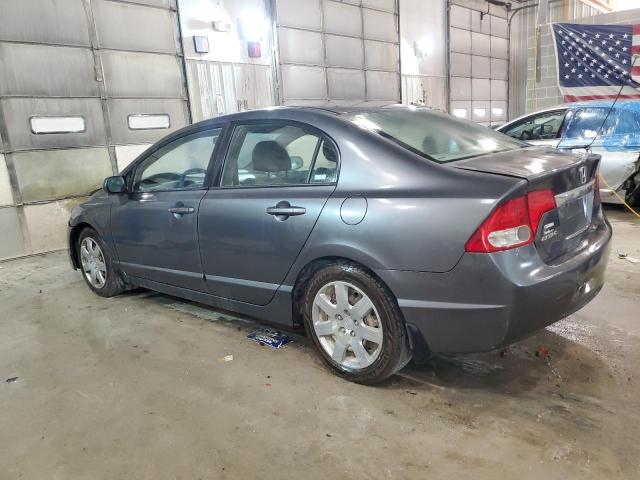 19XFA16599E051582 - 2009 HONDA CIVIC LX GRAY photo 2