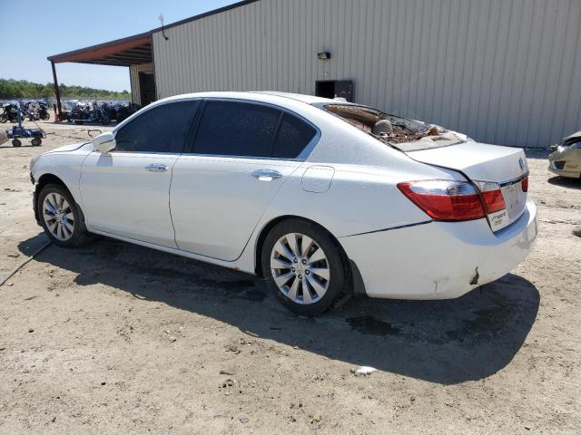 1HGCR2F84DA027764 - 2013 HONDA ACCORD EXL WHITE photo 2