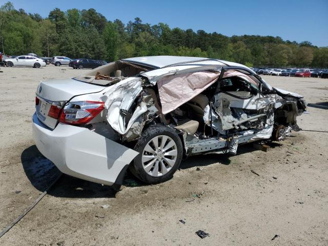 1HGCR2F84DA027764 - 2013 HONDA ACCORD EXL WHITE photo 3