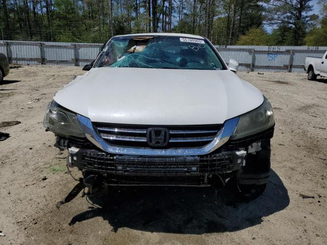 1HGCR2F84DA027764 - 2013 HONDA ACCORD EXL WHITE photo 5