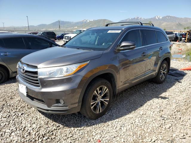 2016 TOYOTA HIGHLANDER XLE, 