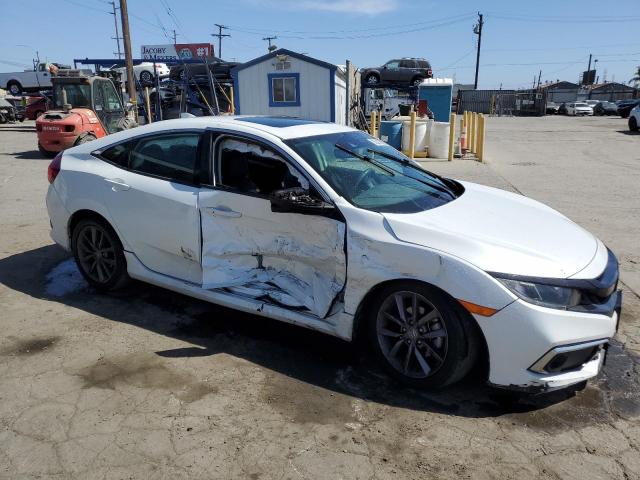 19XFC1F77LE210408 - 2020 HONDA CIVIC EXL WHITE photo 4