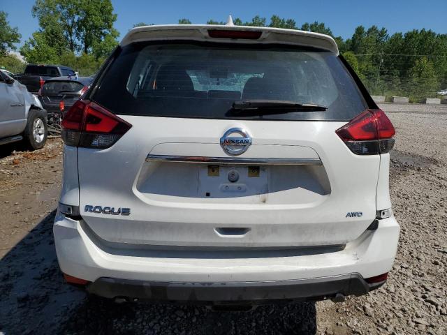 KNMAT2MVXHP615025 - 2017 NISSAN ROGUE S WHITE photo 6