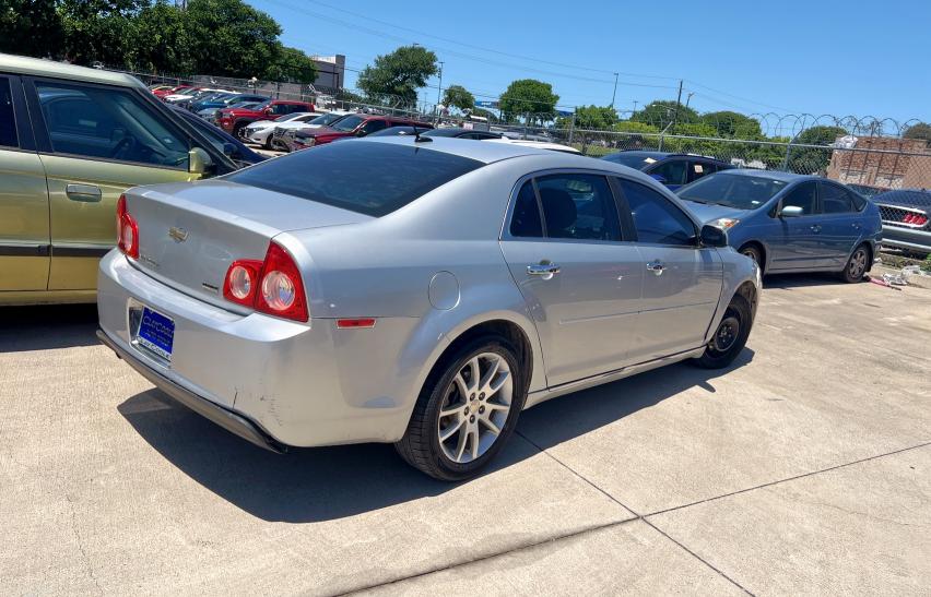 1G1ZE5EU8BF381090 - 2011 CHEVROLET MALIBU LTZ ვერცხლისფერი ფოტო 4