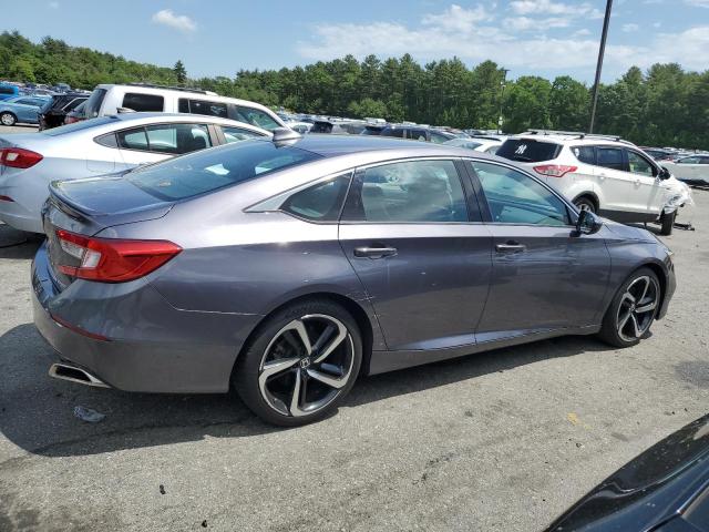 1HGCV1F31LA018481 - 2020 HONDA ACCORD SPORT GRAY photo 3