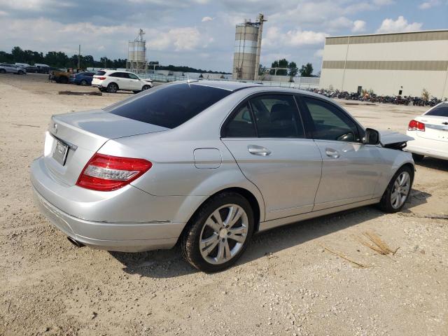 WDDGF54X38F078949 - 2008 MERCEDES-BENZ C 300 SILVER photo 3