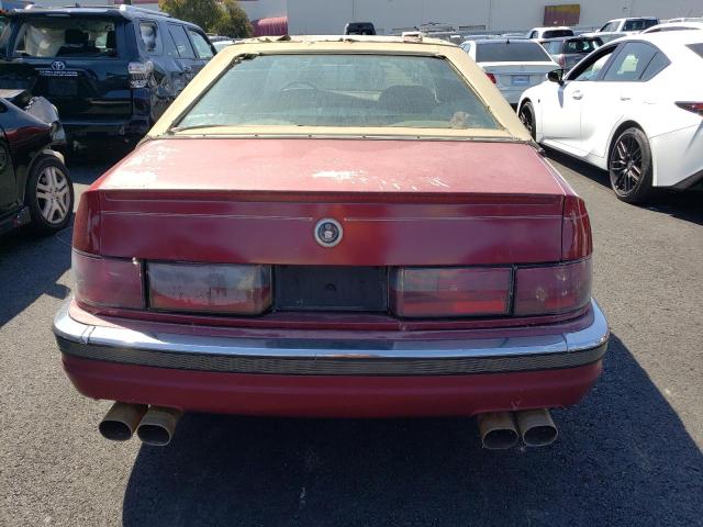 1G6KS52B7PU829734 - 1993 CADILLAC SEVILLE RED photo 6