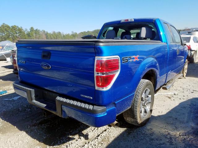 1FTFX1CF8DFB98969 - 2013 FORD F150 SUPER CAB  photo 4