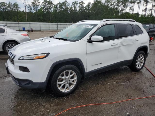 1C4PJMCB0FW794083 - 2015 JEEP CHEROKEE LATITUDE WHITE photo 1