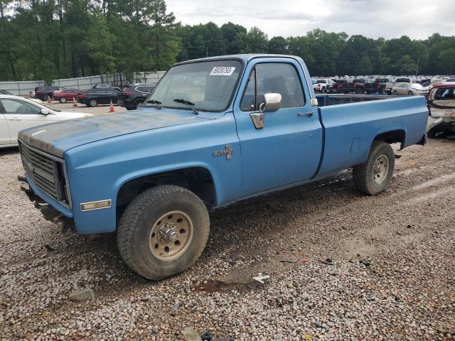 1GCEK14C7ES105351 - 1984 CHEVROLET C/K 10 SER BLUE photo 1