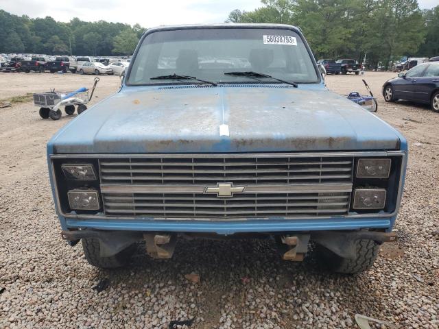 1GCEK14C7ES105351 - 1984 CHEVROLET C/K 10 SER BLUE photo 5