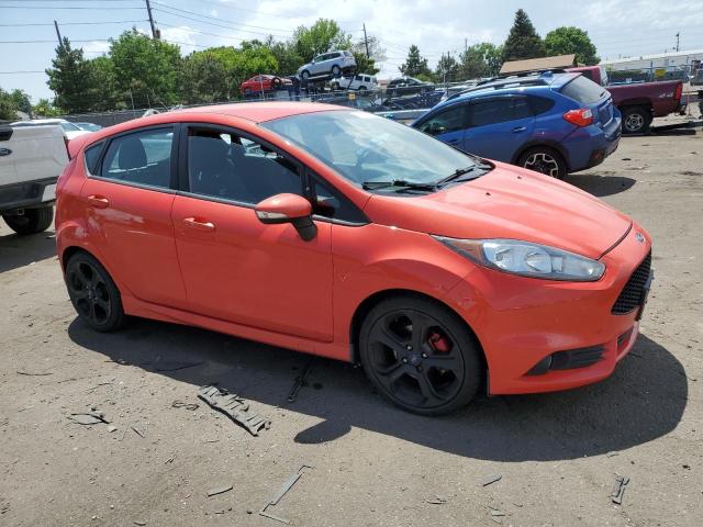 3FADP4GX1GM205394 - 2016 FORD FIESTA ST ORANGE photo 4