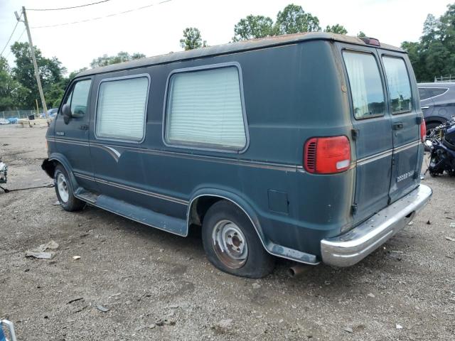 2B6HB21Y6RK172627 - 1994 DODGE RAM VAN B250 GREEN photo 2