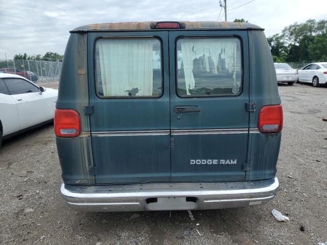 2B6HB21Y6RK172627 - 1994 DODGE RAM VAN B250 GREEN photo 6