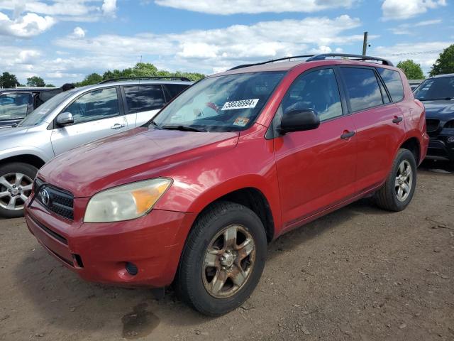 JTMBD33V975081891 - 2007 TOYOTA RAV4 RED photo 1