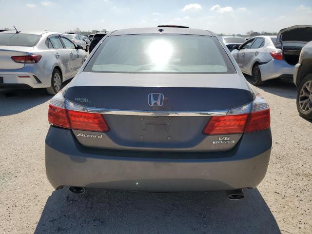 1HGCR3F96EA020010 - 2014 HONDA ACCORD TOURING GRAY photo 6