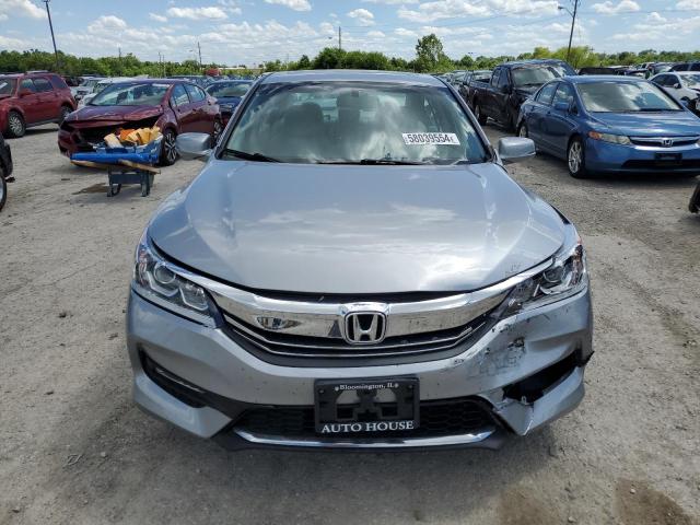 1HGCR2F85HA055210 - 2017 HONDA ACCORD EXL SILVER photo 5