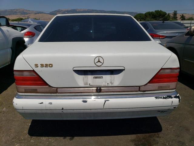 WDBGA33G5XA431751 - 1999 MERCEDES-BENZ S 320 WHITE photo 6