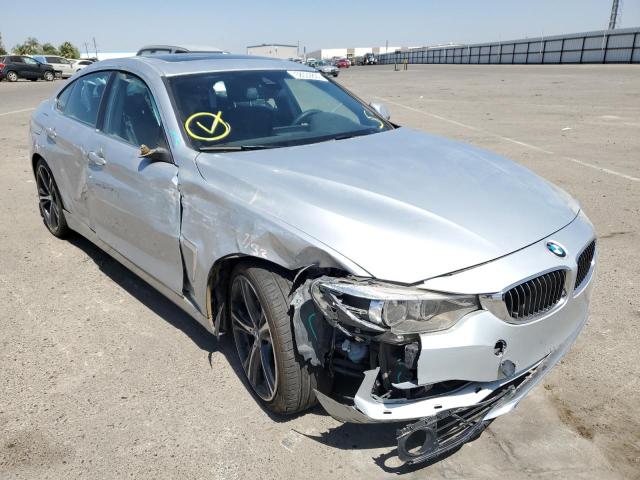 WBA4J5C04LBU79309 - 2020 BMW 440I GRAN COUPE SILVER photo 1