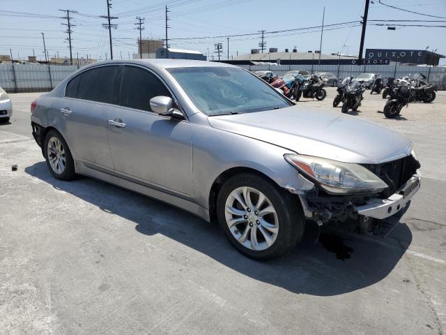 KMHGC4DD0DU212644 - 2013 HYUNDAI GENESIS 3.8L SILVER photo 4