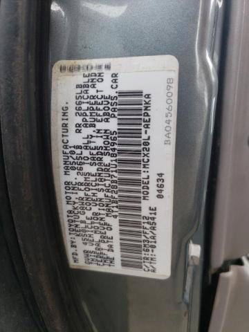 4T1BF28B71U184965 - 2001 TOYOTA AVALON XL GRAY photo 12