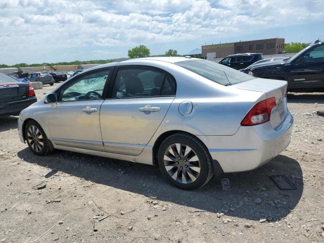 19XFA1F99AE020436 - 2010 HONDA CIVIC EXL SILVER photo 2