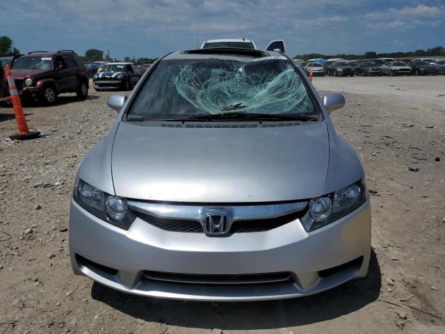 19XFA1F99AE020436 - 2010 HONDA CIVIC EXL SILVER photo 5