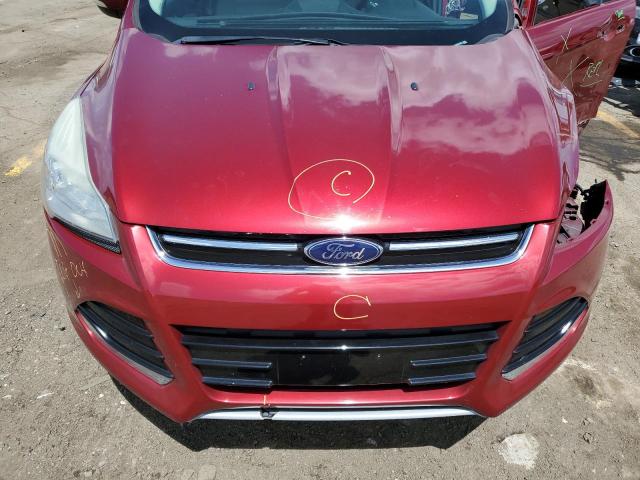 1FMCU9J99EUB44533 - 2014 FORD ESCAPE TITANIUM RED photo 11