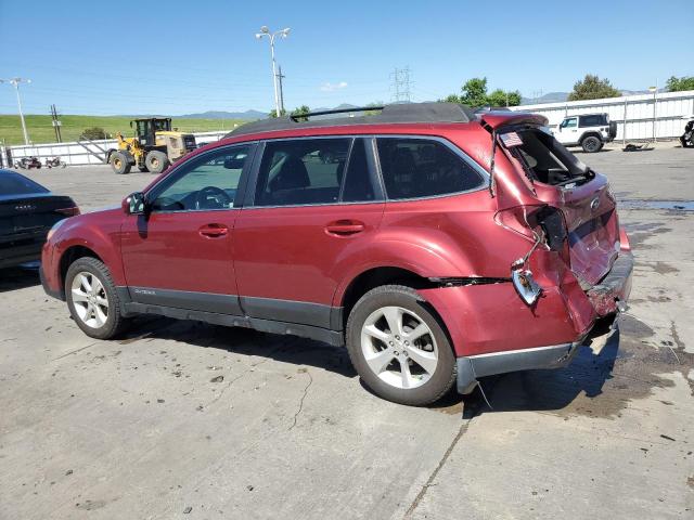 4S4BRCJCXD3256333 - 2013 SUBARU OUTBACK 2.5I LIMITED BURGUNDY photo 2