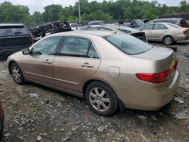 1HGCM66555A029889 - 2005 HONDA ACCORD EX GOLD photo 2