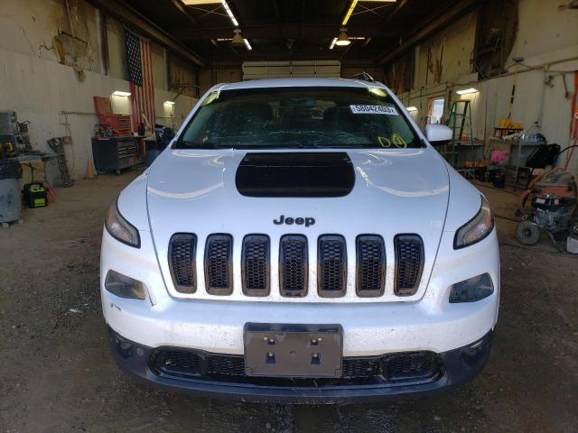 1C4PJMCS0FW774321 - 2015 JEEP CHEROKEE LATITUDE WHITE photo 5