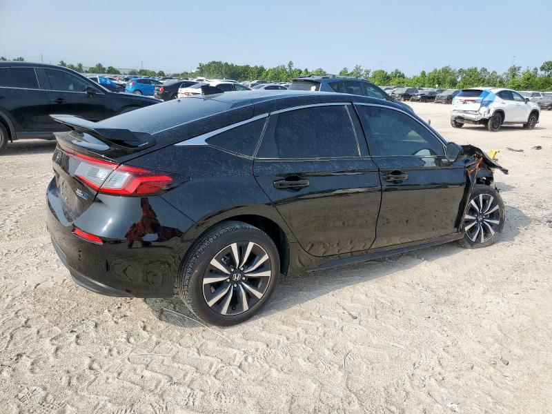 19XFL1H79RE021846 - 2024 HONDA CIVIC EXL BLACK photo 3