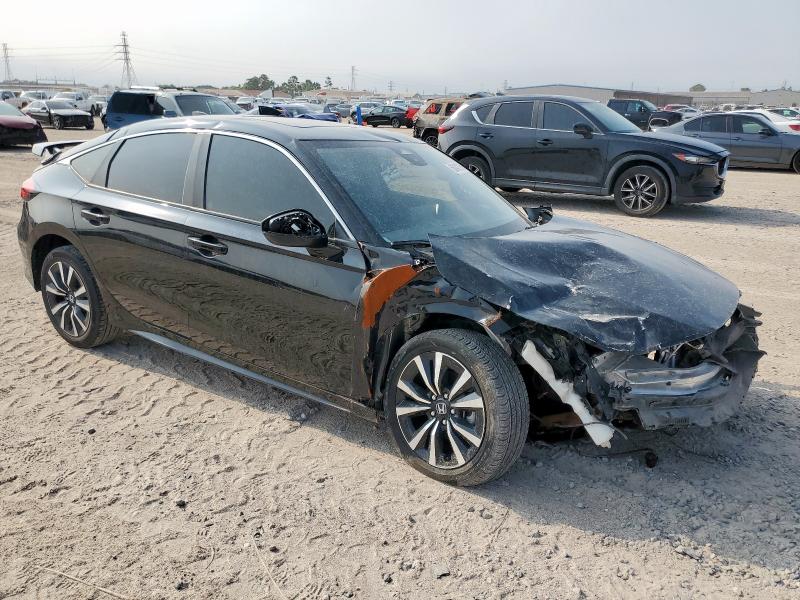 19XFL1H79RE021846 - 2024 HONDA CIVIC EXL BLACK photo 4