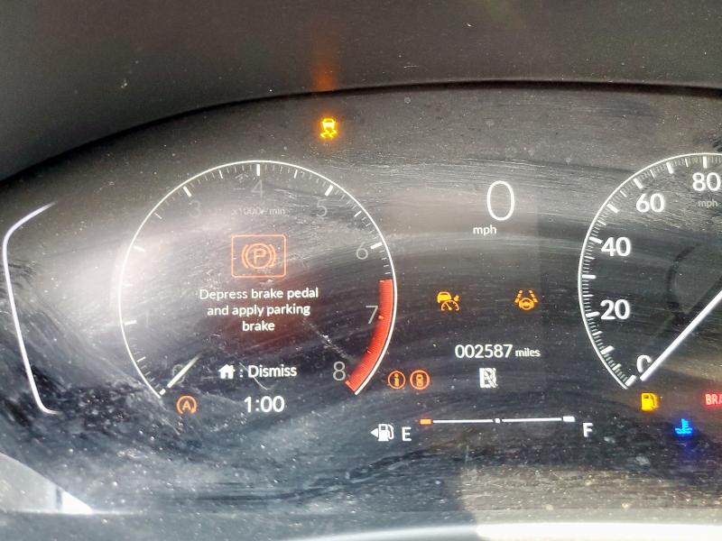 19XFL1H79RE021846 - 2024 HONDA CIVIC EXL BLACK photo 9