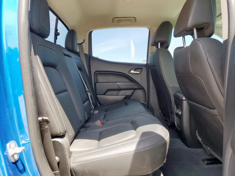 1GCGTEEN7M1157788 - 2021 CHEVROLET COLORADO ZR2 BLUE photo 10